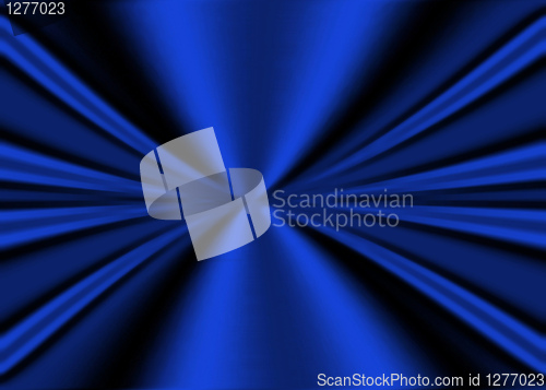 Image of Blue Warp Lines Background