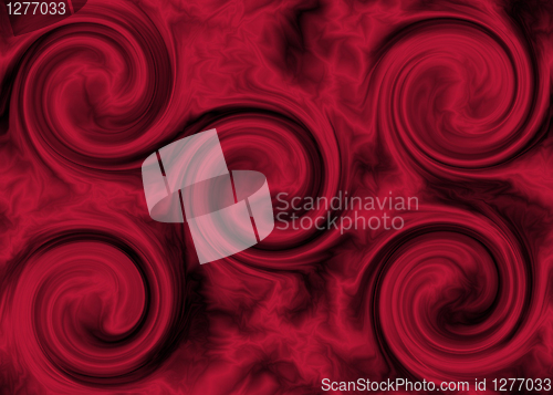 Image of Fiery Twirled Background