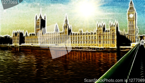 Image of Artistic Impression Westminster Palace London