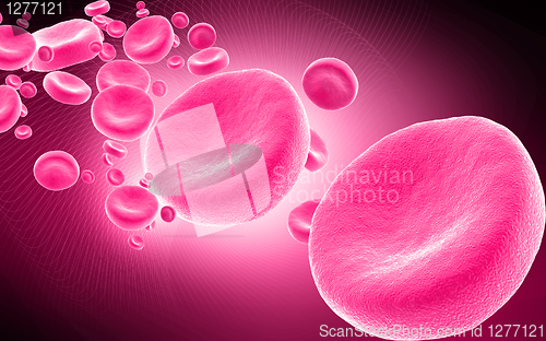 Image of blood cells