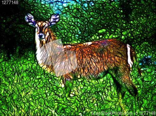 Image of Artistic Impression Waterbuck