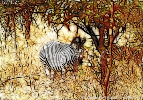 Image of Artistic Impression Zebra