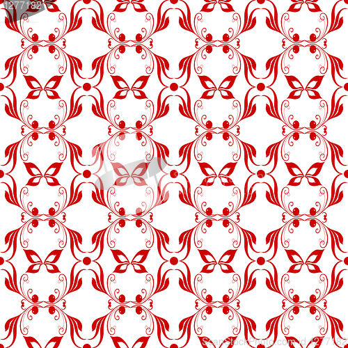 Image of Seamless floral pattern