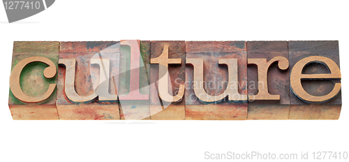 Image of culture word