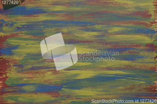 Image of rough painted wood