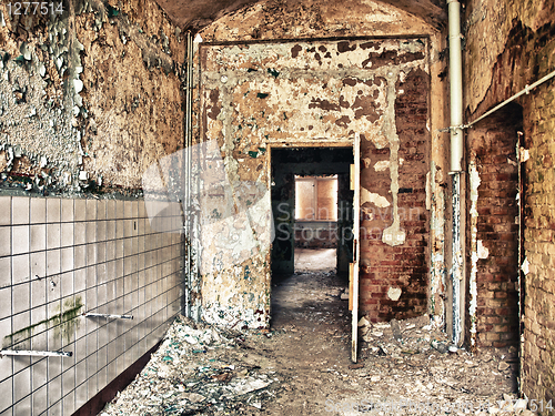 Image of old laundry room in the hospital