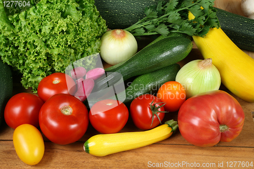 Image of Organic vegetables