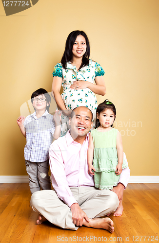 Image of Happy Asian family