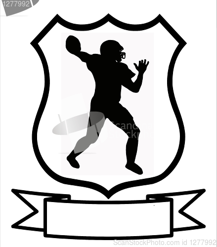 Image of American Football Sport Shield 