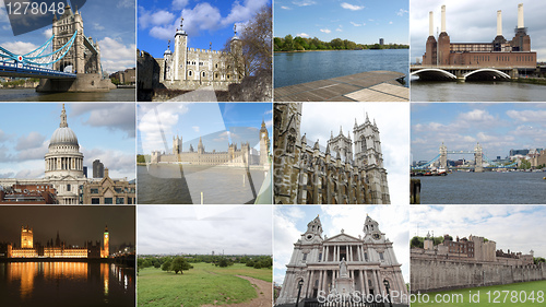 Image of London landmarks