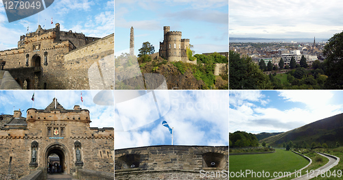 Image of Edinburgh landmarks