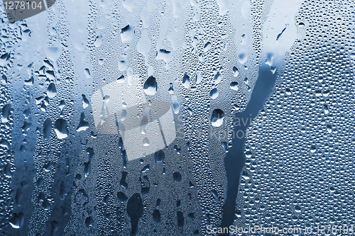 Image of natural water drop texture