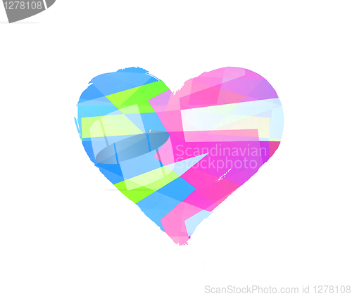 Image of abstract heart symbol