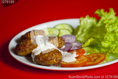 Image of Turkish kofte (meat ball)