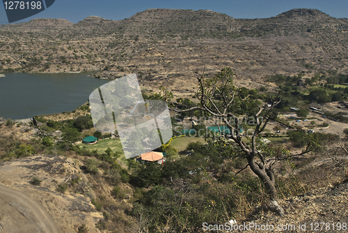 Image of Landscape in Ajanta