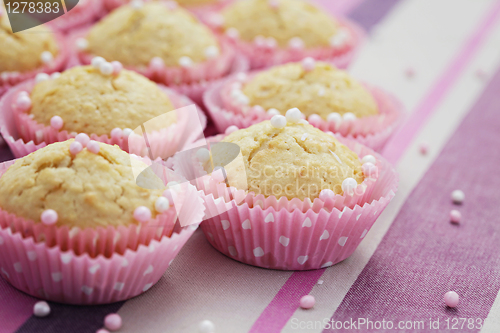 Image of coconut muffins