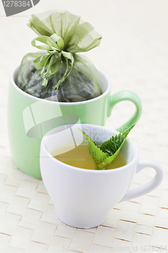 Image of cup of green tea