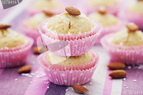 Image of coconut muffins