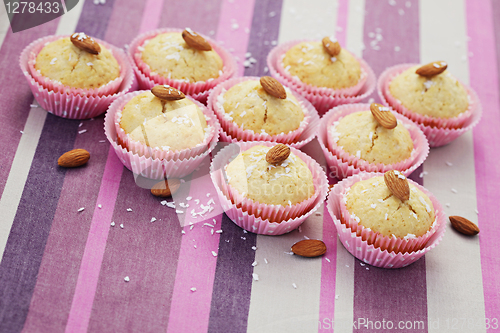 Image of coconut muffins