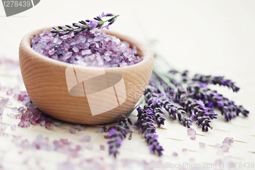 Image of lavender bath salt