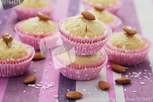 Image of coconut muffins