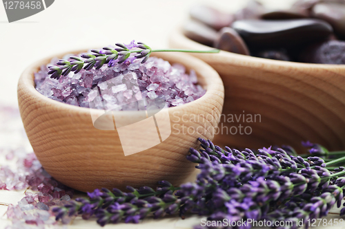 Image of lavender bath salt