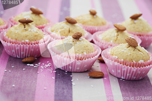 Image of coconut muffins