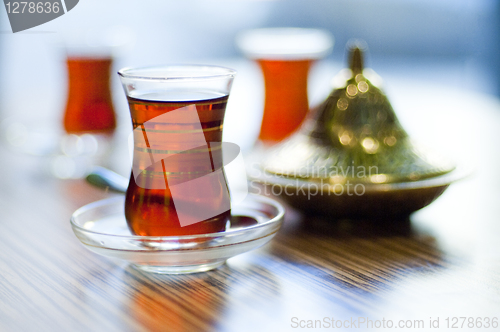 Image of Traditional turkish tea