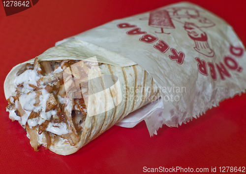 Image of Turkish durum kebab