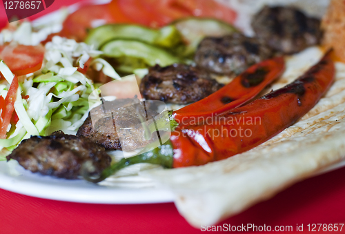 Image of Turkish kofte (meat ball)