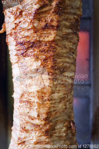 Image of Turkish doner kebab