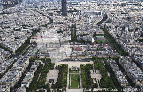 Image of Champ-de-Mars view from Eifell tower