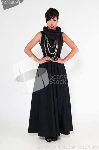 Image of Black gown