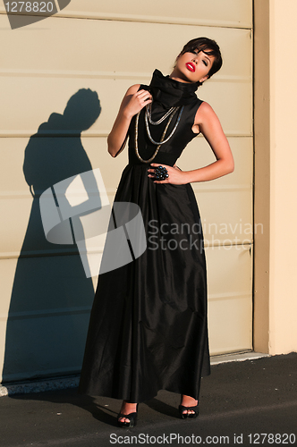 Image of Black gown