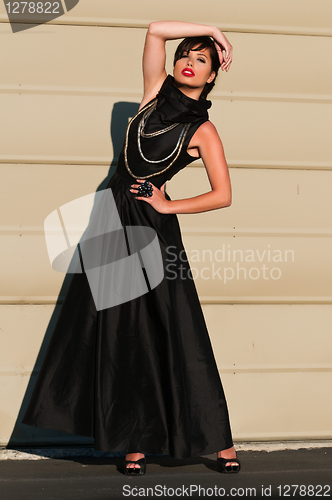 Image of Black gown