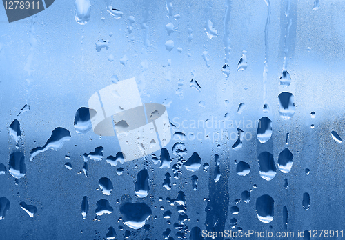 Image of natural water drops