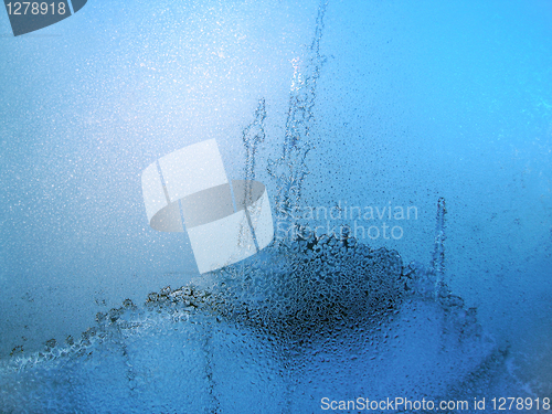 Image of frozen glass