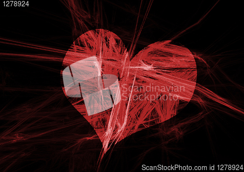 Image of abstract heart
