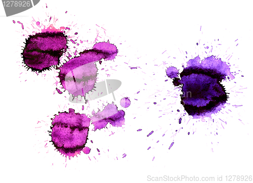 Image of background with a blots