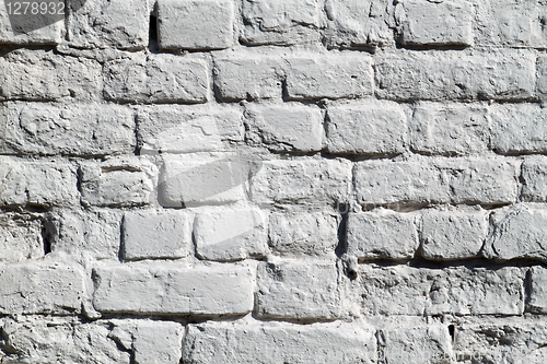 Image of the painted brick wall