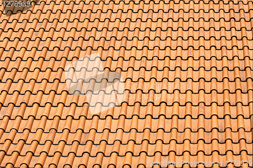 Image of tiles roof background