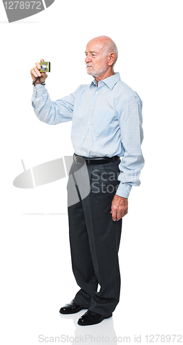Image of man take picture