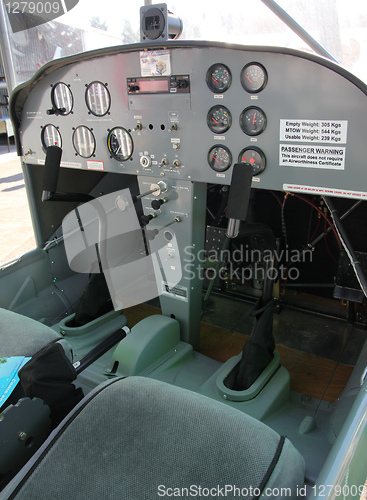 Image of Rans SE6 cockpit