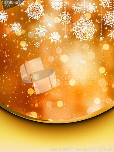 Image of Elegant christmas background. EPS 8