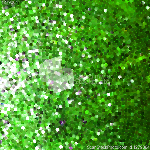 Image of Amazing template design on green glittering. EPS 8