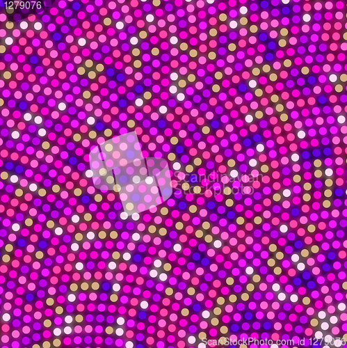 Image of Abstract rounded pixel points mosaic. EPS 8