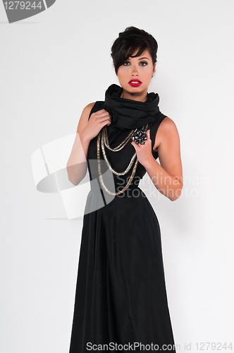 Image of Black gown