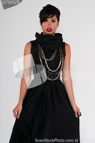 Image of Black gown