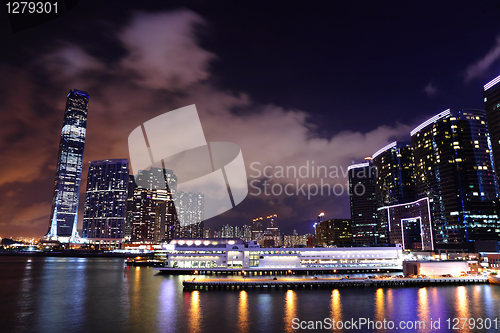 Image of kowloon at night