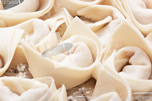 Image of homemade meat dumplings